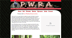 Desktop Screenshot of powerwheelchairracing.com